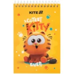 Блокнот А6/48 "Kite" /GF25-S03/ + ручка,олівець,лінійка, 4предмети, Garfield - Зображення 2