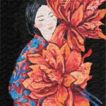 Картина за номерами "Ідейка"  /KHO4925/ "Розквіт думки" 40*50см