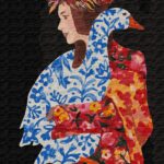 Картина за номерами "Ідейка"  /KHO4928/ "Під синім крилом" 40*50см