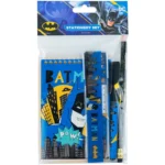 Блокнот А6/48 "Kite" /DC25-S03/ + ручка,олівець,лінійка, 4предмети, DC Batman