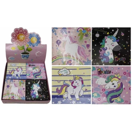 Блокнот 8*8см/70арк. /BT-028/ "Єдиноріг