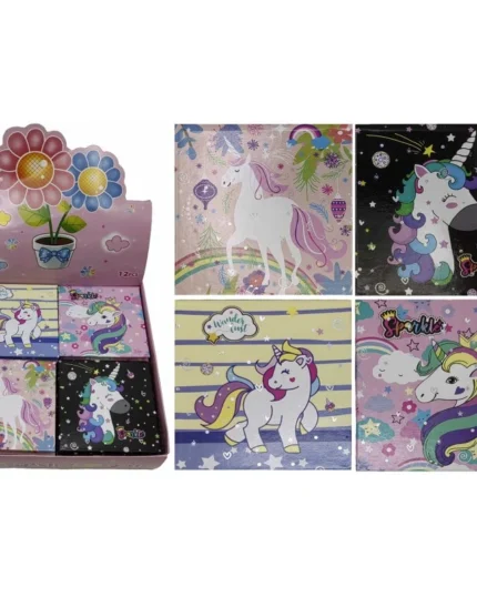 Блокнот 8*8см/70арк. /BT-028/ "Єдиноріг