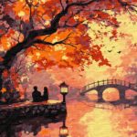 Картина за номерами "Ідейка" /KHO6368/ "Осіння ідилія" 40*50см