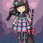 Картина за номерами "Ідейка" /KHO8675/ "Frida Santoro Gorjuss Collection" 30*40см