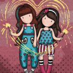 Картина за номерами "Ідейка" /KHO8681/ "Fireworks Santoro Gorjuss Collection" 30*40см