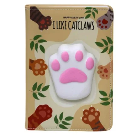 Блокнот 80арк. "WB" /6077/ Лапка сквіш, 70г/м2