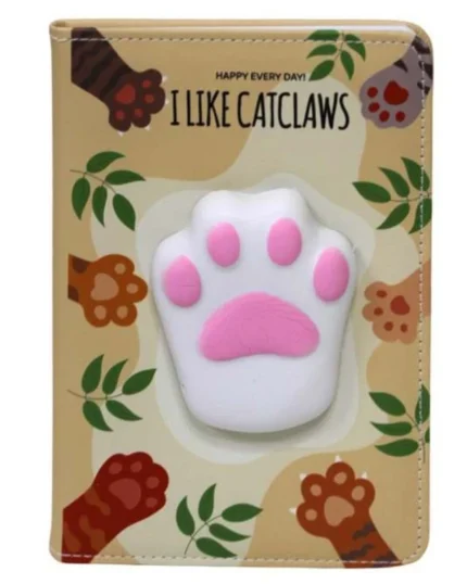 Блокнот 80арк. "WB" /6077/ Лапка сквіш, 70г/м2