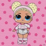 Картина за номерами "Ідейка" /KHO1320/ "LOL Surprise! Game on. Flower Child" 25x25см