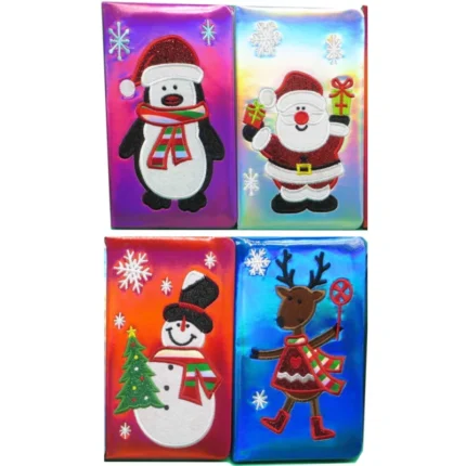 Голографічний блокнот A5 “Новий Рік” 80 арк (мікс) – easy.net.ua