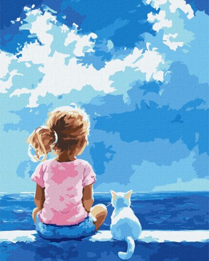 Картина за номерами "Ідейка" /KHO8685/ "Ніжна дружба" 30*40см