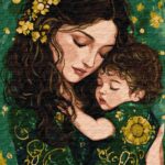 Картина за номерами "Ідейка" /KHO8752/ "Тендітні обійми з фарбами металік" 40*50см