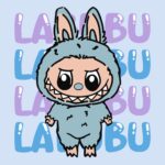 Картина за номерами "Ідейка" /KHO1283/ "Він Лабубу Labubu" 25*25см