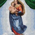 Картина за номерами "Ідейка" /KHO4868/ "Сикстинська мадонна" 40*50см