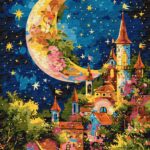 Картина за номерами "Зоряний палац" 40*50см Ідейка (KHO5136)