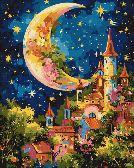 Картина за номерами "Зоряний палац" 40*50см Ідейка (KHO5136)