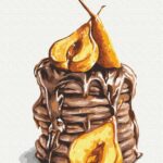 Картина за номерами "Brushme" /BS53588/ "Грушева насолода" 40*50см