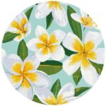 Картина за номерами "Brushme" /RC00046L/ "Плюмерія" ø40см