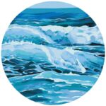 Картина за номерами "Brushme" /RC00068L/ "Без меж" ø40см