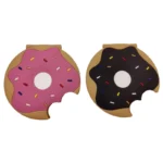 Блокнот 13см/80арк. /А-01/ арома обклад.силікон."Донат"