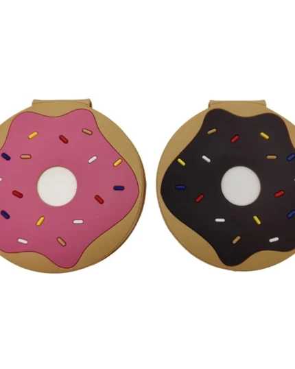 Блокнот 8,5см/80арк. /013/ арома обклад.силікон."Донат"