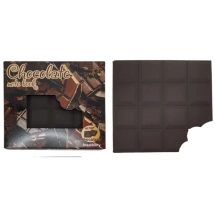 Блокнот 13см/80арк. /А-08/ арома обклад.силікон."Шоколад"