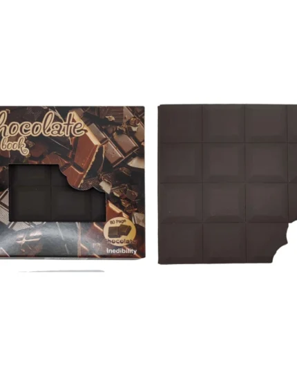 Блокнот 13см/80арк. /А-08/ арома обклад.силікон."Шоколад"