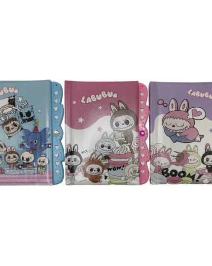 Блокнот 10*15см/50арк./64К-С-0294/ на замочку з секретом "Labubu Лабубу"
