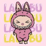 Картина за номерами "Ідейка" /KHO1286/ "Вона Лабубу Labubu" 25*25см