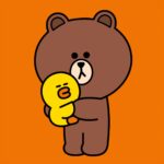 Картина за номерами "SANTI" /955019/ "Line Friends. Браун та Саллі", 25*25см, полотно кольорове