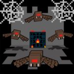 Картина за номерами "SANTI" /955473/ "Minecraft. Печера з павуками", 25*25см