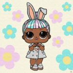 Картина за номерами "Ідейка" /KHO1100/ "LOL Surprise! Spring Bling Carats" 40*40см