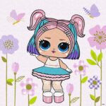 Картина за номерами "Ідейка" /KHO1104/ "LOL Surprise! HipHop4Lyfe CandyQT" 40*40см