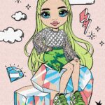 Картина за номерами "Ідейка" /KHO1237/ "Rainbow High Jade Hunter" 30*40см