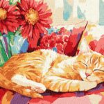 Картина за номерами "Ідейка" /KHO6709/ "Денний сон" 30*40см