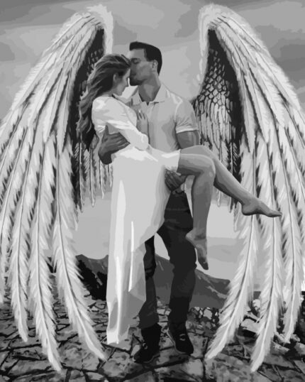 Картина за номерами "Ідейка" /KHO4511/ Люди "Мій янгол-охоронець" 40*50см