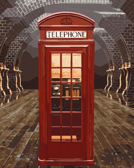 Картина за номерами "Ідейка" /KHO5234/ "Harry Potter: Магічний вхід" 40*50см