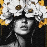 Картина за номерами "Ідейка" /KHO8506/ "Пелюсткова гармонія" 40*50см