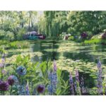 Картина за номерами "Ідейка" /KHO2838/ "Сад Моне в Живерні" 40*50см