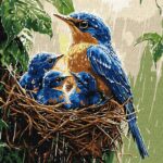 Картина за номерами "Ідейка" /KHO6741/ "Весняний дощ" 30*40см