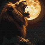 Картина за номерами "Ідейка" /KHO6752/ "Нічний хижак" 30*40см