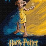 Картина за номерами "Ідейка" /KHO5221/ "Harry Potter: Постер з Добі" 40*50см