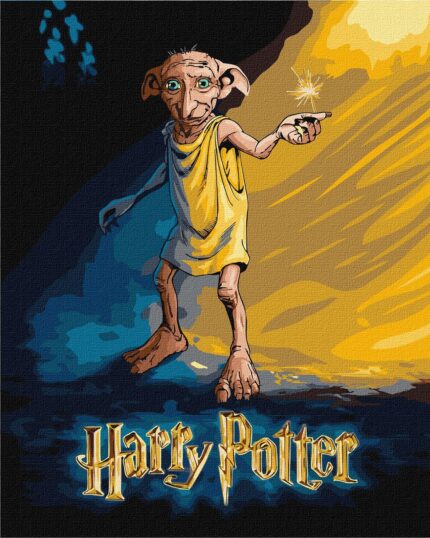 Картина за номерами "Ідейка" /KHO5221/ "Harry Potter: Постер з Добі" 40*50см