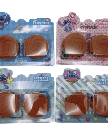 Міні блокноти Стіч 2 шт 55 арк силіконова обкладинка – easy.net.ua