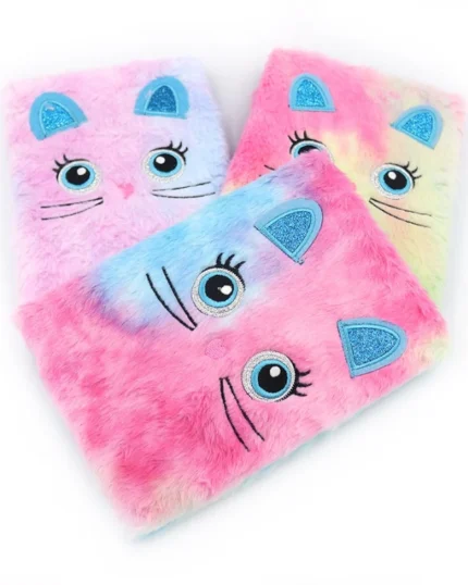 Блокнот А5/80арк "JO" /DSCN2175/ пухнастий "Cat"