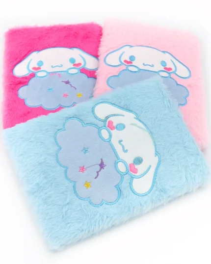 Блокнот А5/80арк "JO" /DSCN2179/ пухнастий "Cinnamoroll Kuromi Куромі"