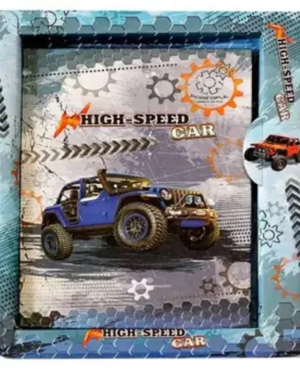 Блокнот А6 "Kidis" /4024/ з глітером, у тонкій коробці, "High Speed"