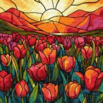 Картина за номерами "Ідейка" /KHO3282/ "Поле тюльпанів" 40х50см