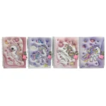 Блокнот 13*18/48арк. /36605/ на замочку "Єдиноріг-3D"