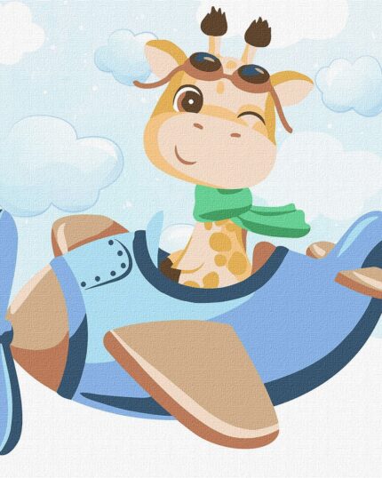 Картина за номерами "Ідейка" /KHO6096/ "Майбутній пілот" 30*30см