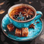 Картина за номерами "Чай з анісом" 40*40см Ідейка (KHO5748)